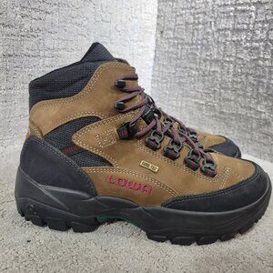 Lowa Brown and Black Ankle Boots